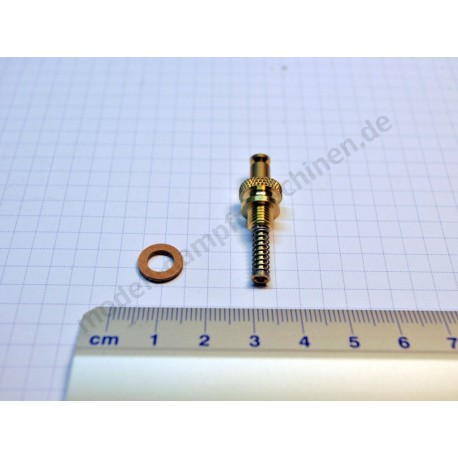 Soupape de sécurité à ressort, À PARTIR DE 1990, filetage fin M 6 x 0,75, laiton