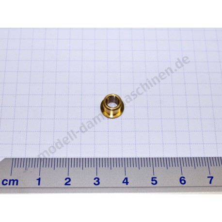 Collar nut / solder ring M 5 for steam whistle and dome steam whistle