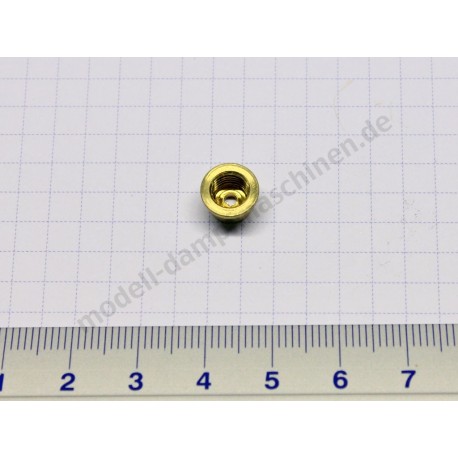 Lötring/Bundmutter für Dampfrohrverschraubung, M 6 x 0,75