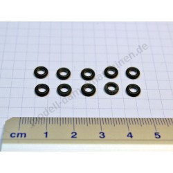 Sealing rings for steam supply valve item n° 01600, 01601 (10 pc. in a bag, leather sealing rings)