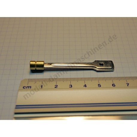 Kolben mit Stange, Durchmesser 7 mm