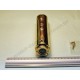 Boiler with spring loaded safety valve incl. glass, polished brass