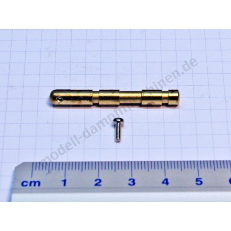 Slide valve with screw, diameter 5 mm