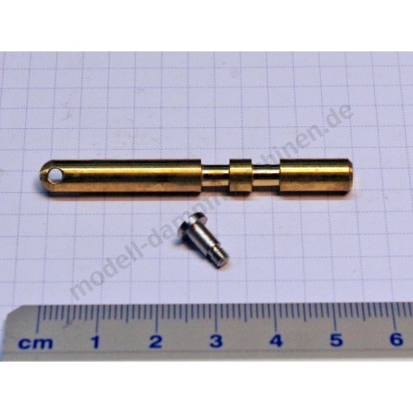 Slide valve with screw, diam. 6 mm