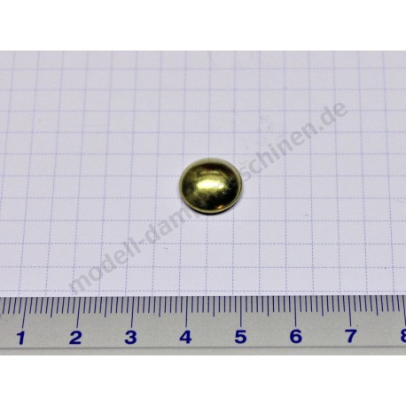 Capuchon de fixation pour axe de 5 mm de diamètre (laiton)