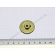 Cog wheel, brass, 60 tooth, hole 4 mm