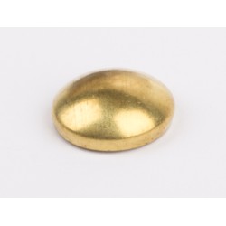 Safety cap for axle 3 mm, brass