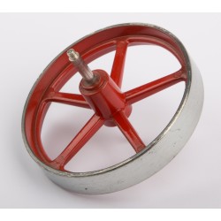 Flywheel, 70 mm diameter, with axle